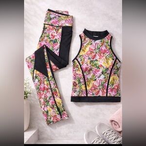 ⭐️NEW⭐️ Victoria Secret Floral Activewear Set!! Size Small/medium